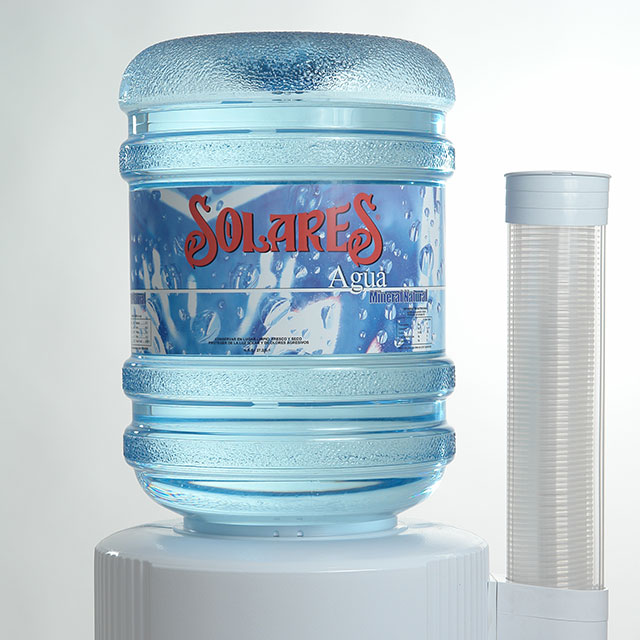 Agua Solares 5 litros producto retornable - TuCafeteria