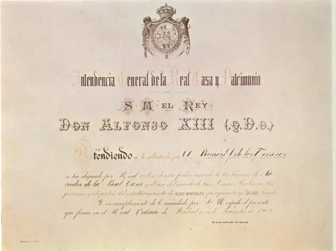 Diploma Real Casa
