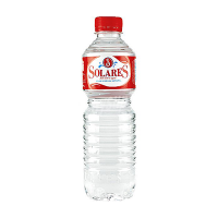 Botella Agua Solares 0,50 Litros PET